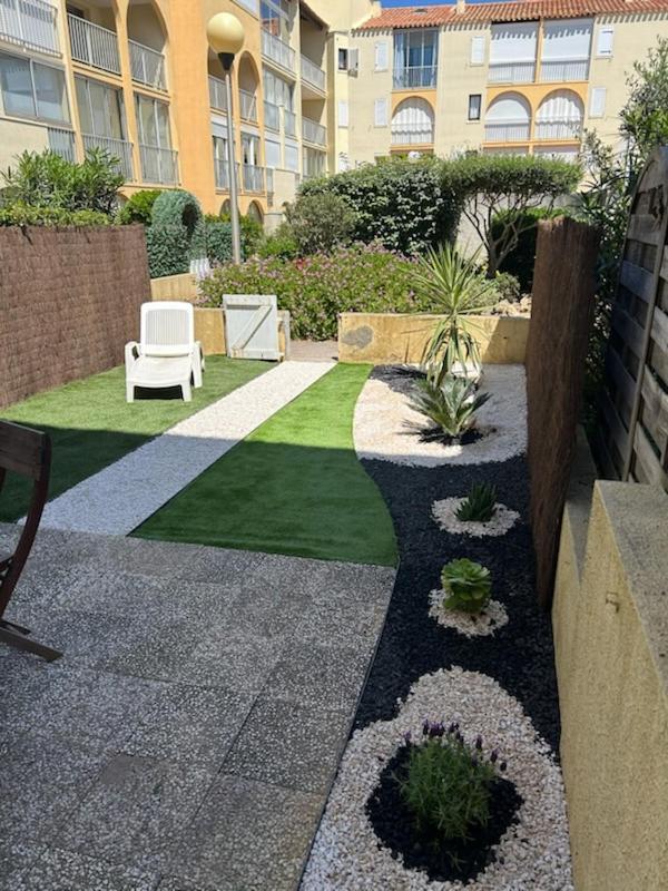 Appartement T2 Avec Son Rez De Jardin De 40 M2 5 Couchages 250M De La Plage Et 15Km De L'Arena Narbonne-Plage Eksteriør billede